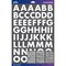 Multipack of 6 - Sticko Alphabet Stickers-White Futura Bold Large